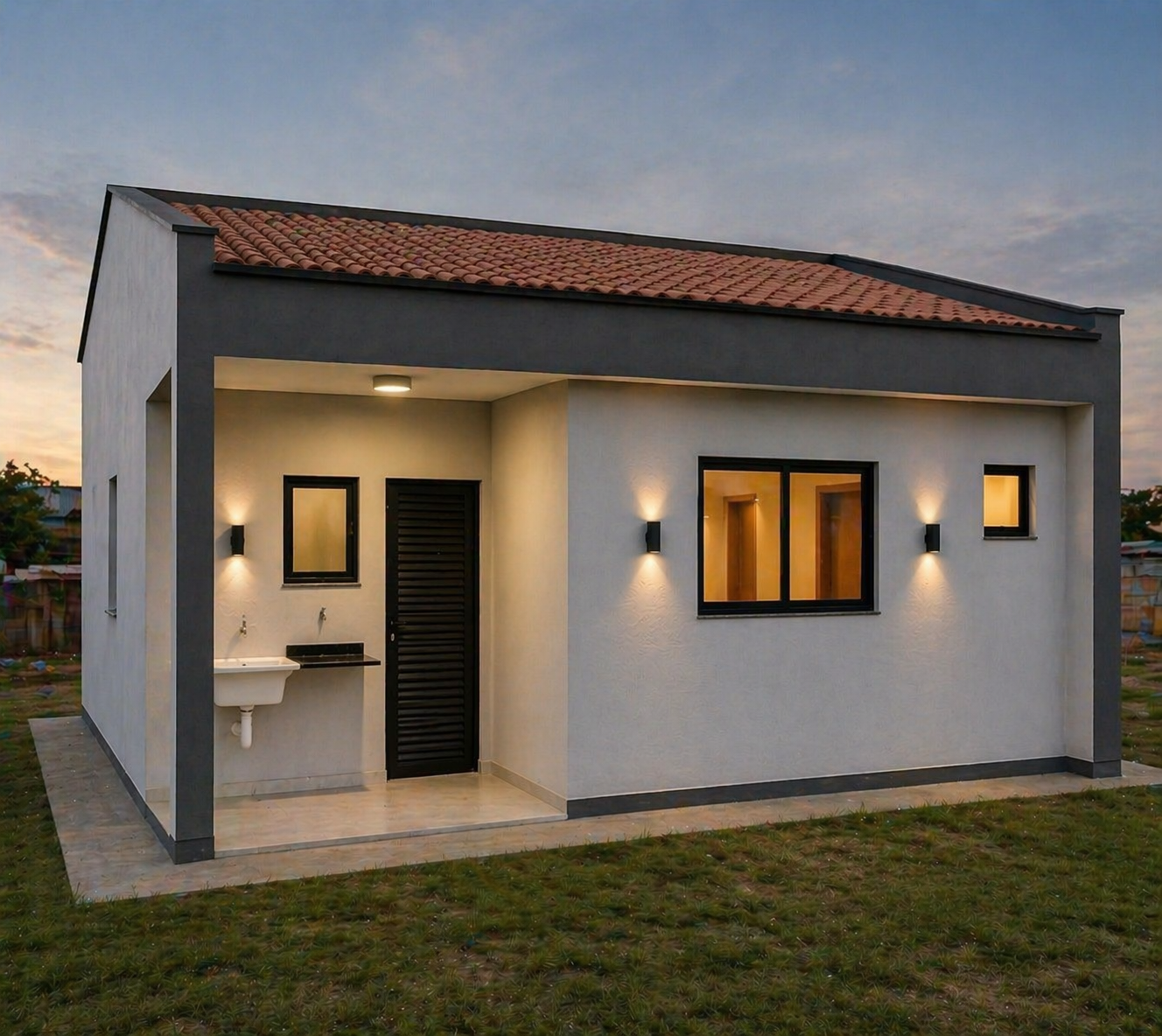 Modelo Essencial 45 m² da Executar Engenharia